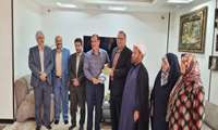  دیدار سرپرست اداره کل آموزش فنی و حرفه‌ای مازندران با آزاده سرافراز به مناسبت سالروز بازگشت آزادگان به میهن اسلامی