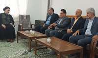 دیدار سرپرست اداره کل آموزش فنی و حرفه‌ای مازندران با امام جمعه نوشهر