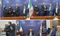 آیین تکریم و معارفه سرپرست اداره سنجش و ارزشیابی مهارت آموزش فنی و حرفه‌ای مازندران 