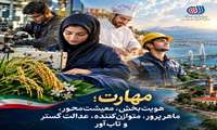مهارت؛ هویت‌بخش، معیشت‌محور، ماهرپرور، متوازن‌کننده، عدالت‌گستر و تاب‌آور